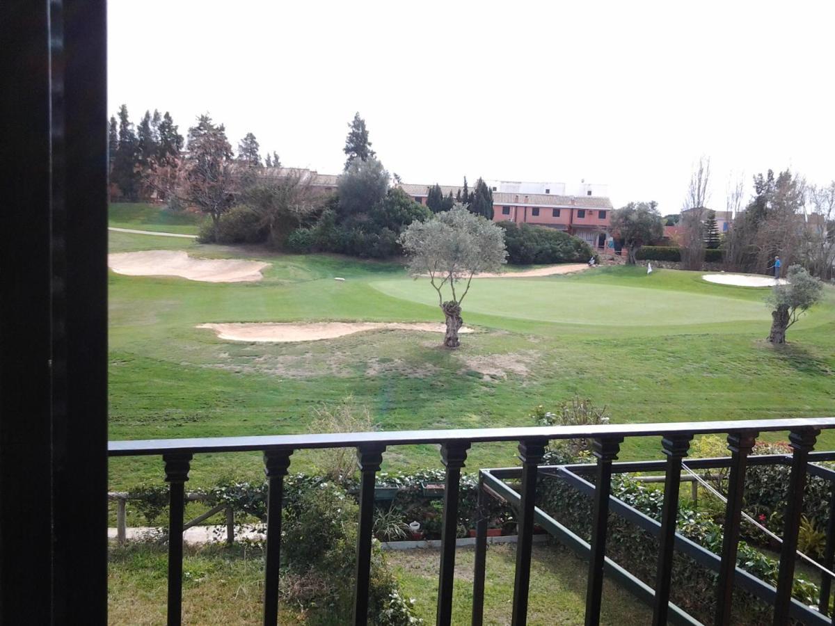 Olhando Um Campo De Golf Islantilla Exterior foto